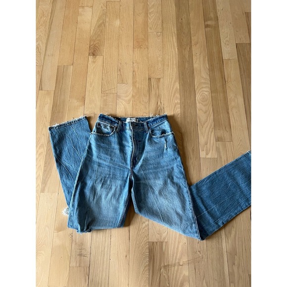 Abercrombie & Fitch 90s Straight Ultra High Rise Jeans - Picture 4 of 5